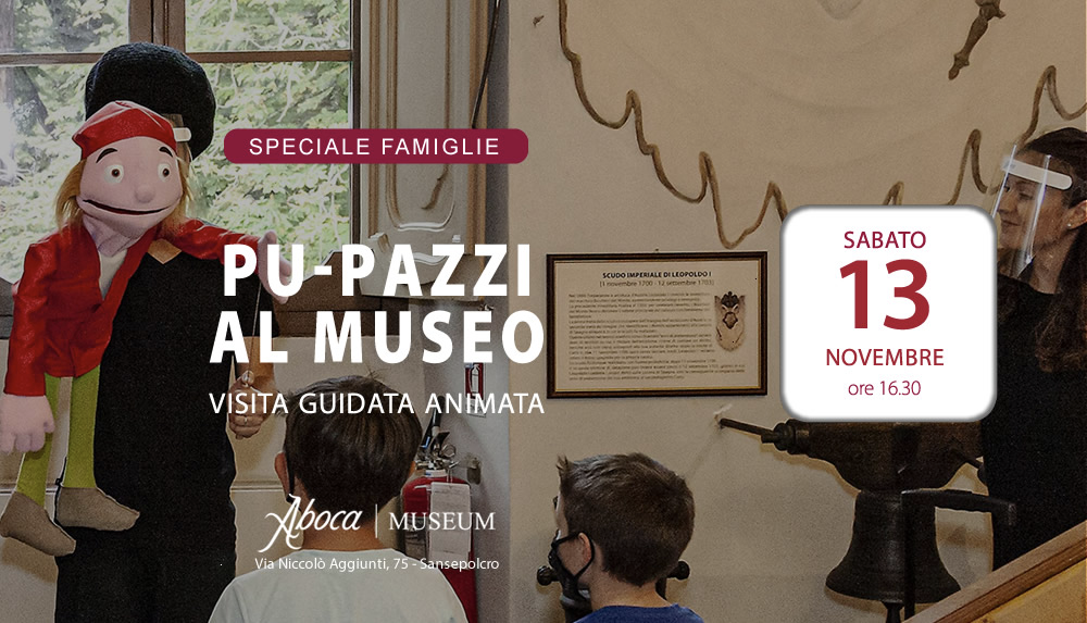 Pu-Pazzi al museo -  Novembre - Speciale famiglie